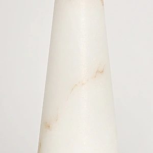 Vintage alabaster stone vase